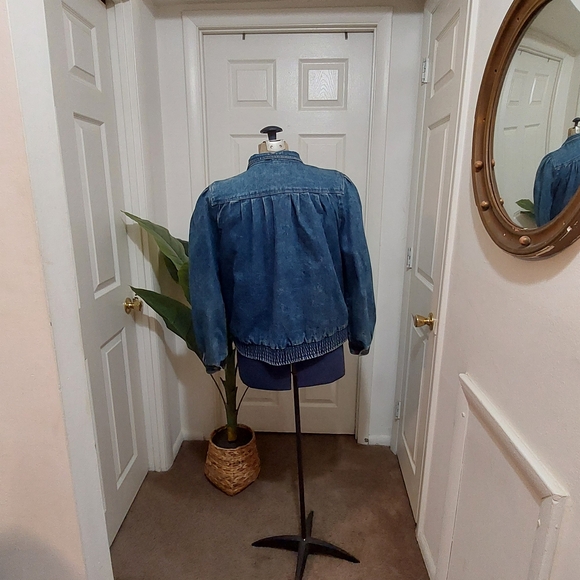 Vintage Blue Jean Jacket for Women - Picture 7 of 16
